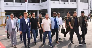 সৈয়দপুরে পৌঁছেছেন তারেক রহমান